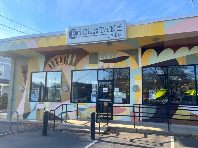 Kickstand Cafe mural