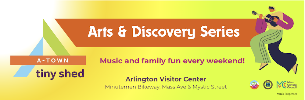 A-Town Tiny Shed Arts and Discovery Series - May to October at the Arlington Visitor Center